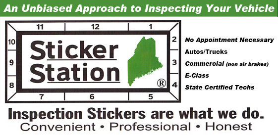 Maine Inspection Sticker Station, Biddeford, Sanford, ME
